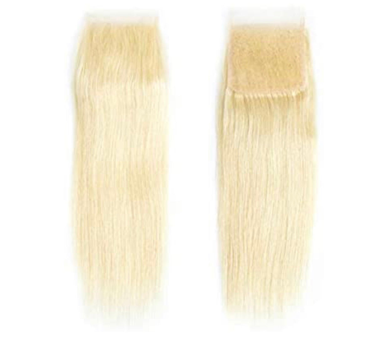 Mink 613 Platinum Blonde Transparent Lace Closures