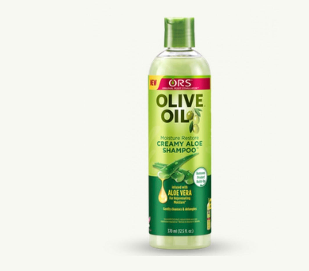 Olive Oil Creamy Aloe Shampoo, 12.50 fl.oz.